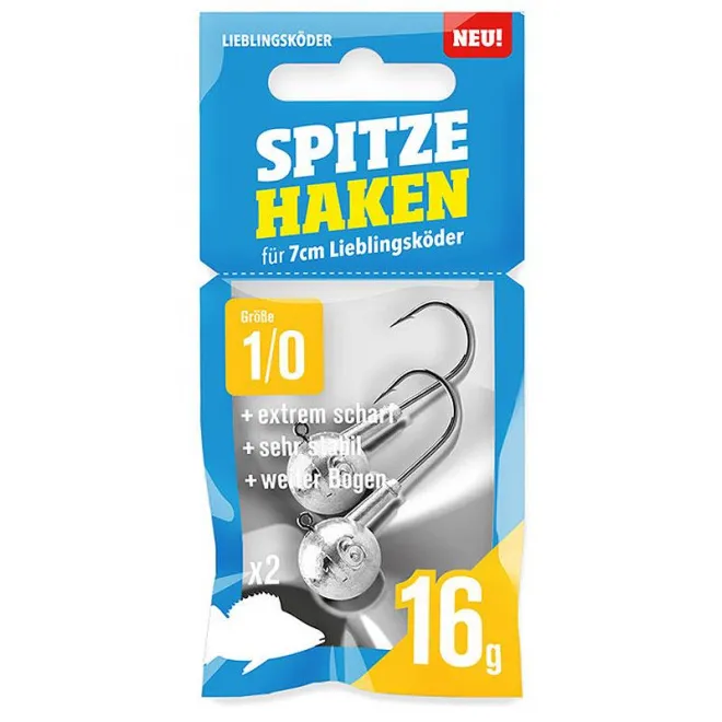Lieblingsköder Spitze Haken 1/0 - 16 g