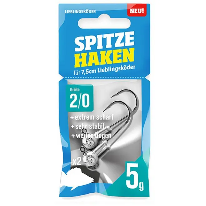 Lieblingsköder Spitze Haken 2/0 - 5 g