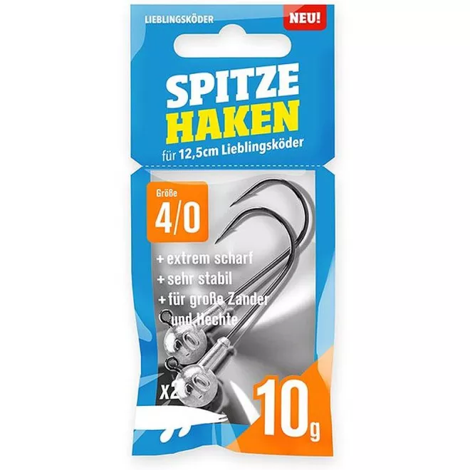 Lieblingsköder Spitze Haken 4/0 - 10 g