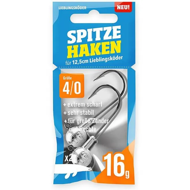 Lieblingsköder Spitze Haken 4/0 - 16 g
