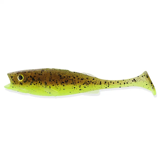 #LMAB KØFI (KÖFI) Barsch 7 cm Green Pumpkin Chartreuse