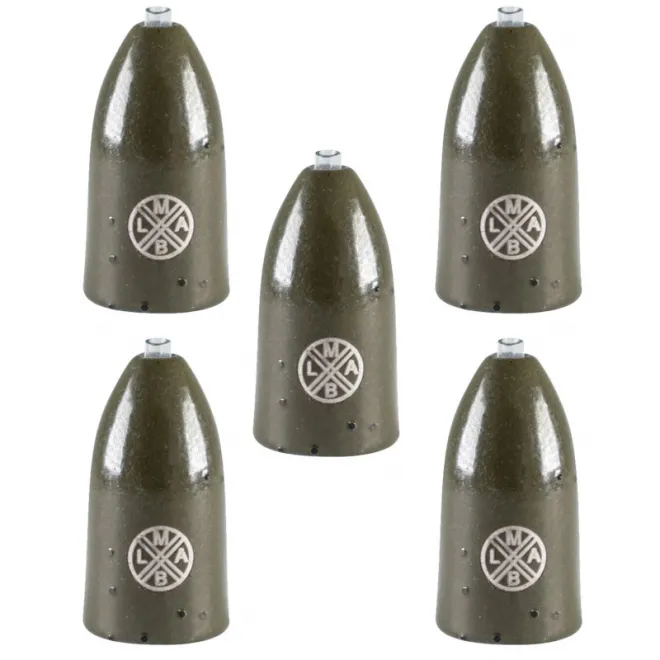 #LMAB Tungsten Bullet Weight Green Pumpkin 1,8 g