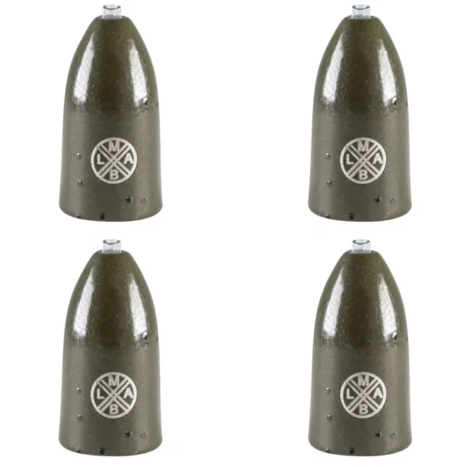 #LMAB Tungsten Bullet Weight Green Pumpkin 3,5 g