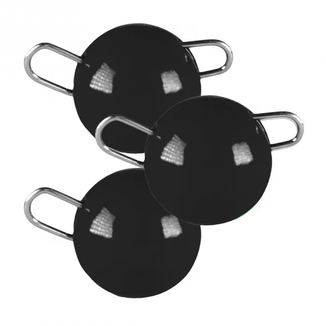 #LMAB Tungsten Chebu Sinker Matt Black 2 g