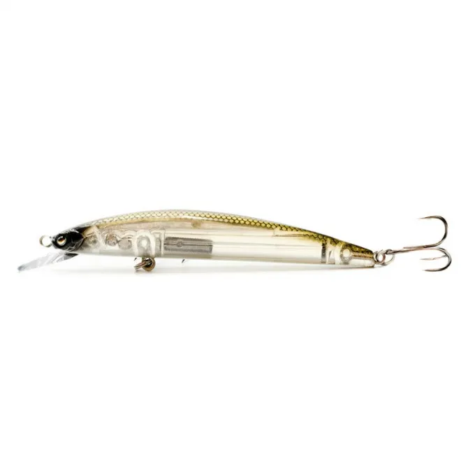 Lurefans A8S TWO Glitter Ghost Minnow #11