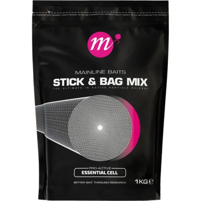 Mainline Baits Pro-Active Bag & Stick Mix Essential Cell 1 kg