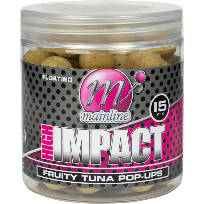 Mainline Baits High Impact Pop Ups 15 mm Fruity Tuna