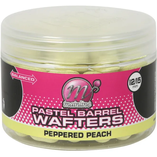 Mainline Baits Barrel Wafters - Peppered Peach