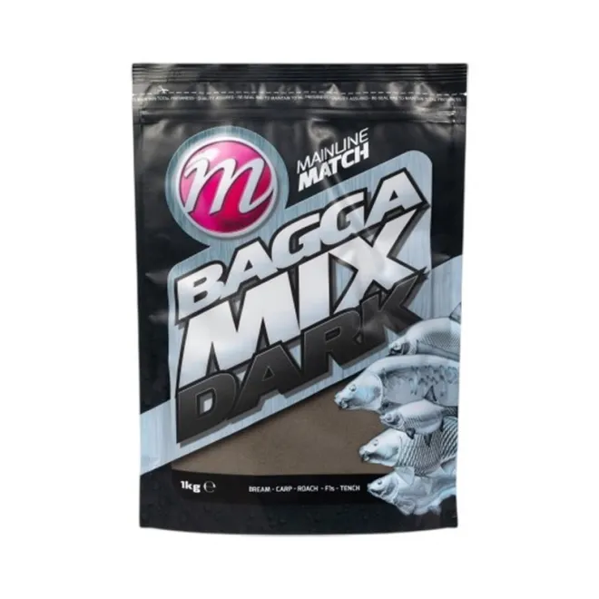 Mainline Baits Match Bagga Mix Dark Groundbait 1 kg