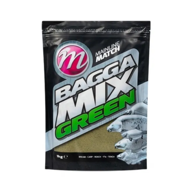 Mainline Baits Match Bagga Mix Green Groundbait 1 kg