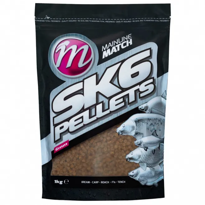Mainline Baits Match SK6 Coarse Pellet 1 kg 6 mm