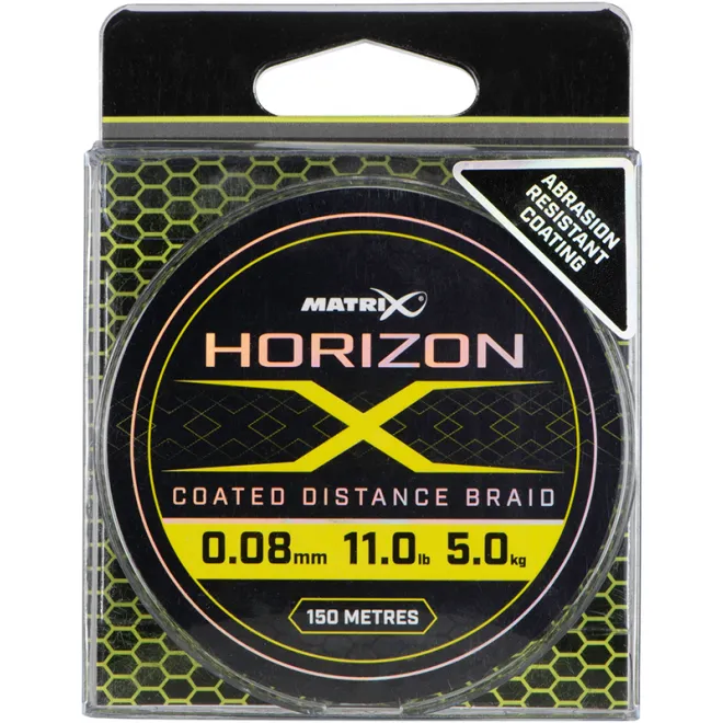 Matrix Horizon X Coated Distance Braid 150 m 0,08 mm