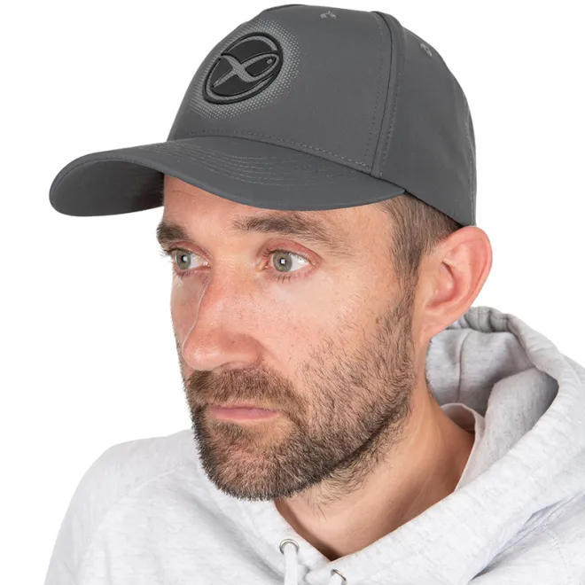 Matrix Faded Print Cap Dark Grey