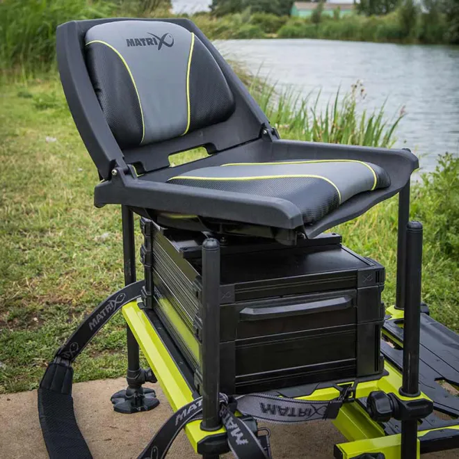 Matrix F25 Pro Swivel Seatbox Lime Edition