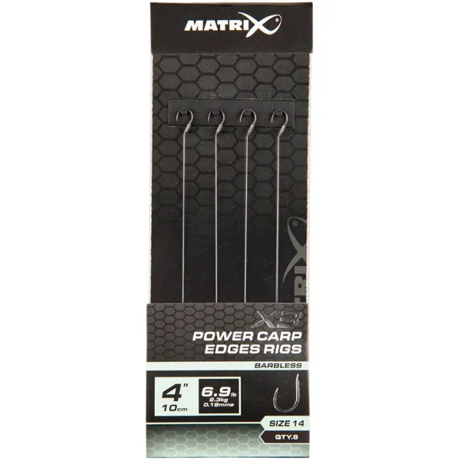 Matrix X3 Power Carp Edge 10 cm Rigs Size 14