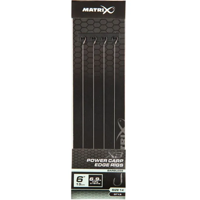 Matrix X3 Power Carp Edge 15 cm Rigs Size 14