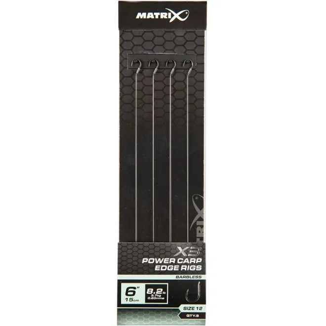 Matrix X3 Power Carp Edge 15 cm Rigs Size 12