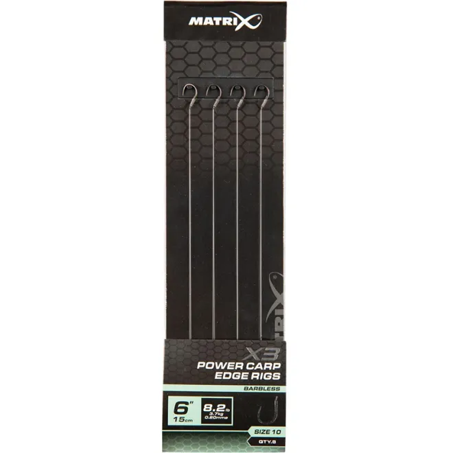 Matrix X3 Power Carp Edge 15 cm Rigs Size 10