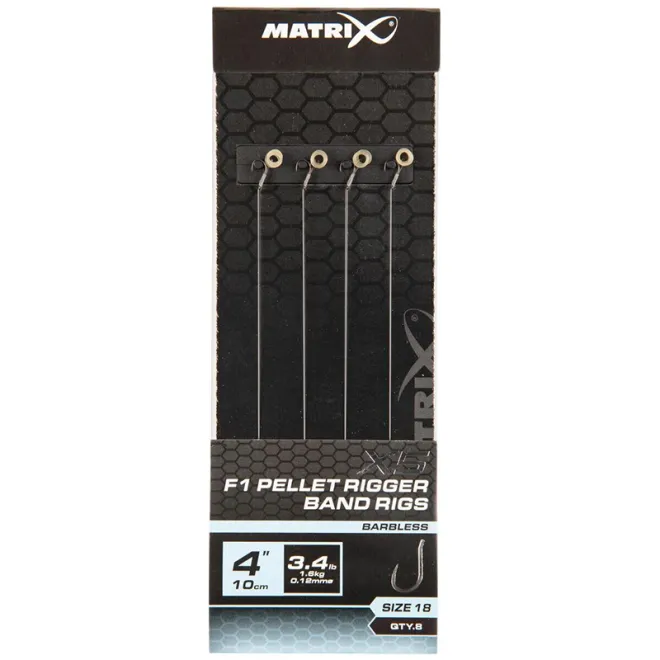 Matrix X5 F1 Pellet Rigger 10 cm Band Size 18