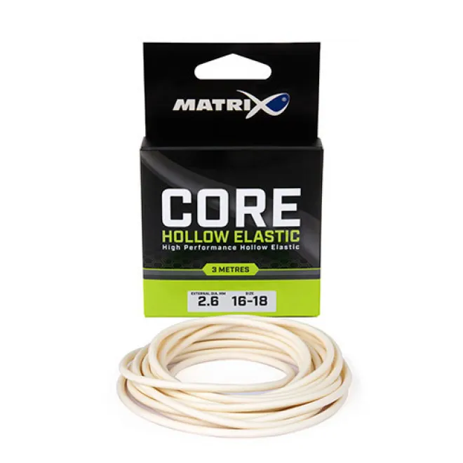 Matrix Core Elastic 3 m 2,6 mm Size 16-18 White
