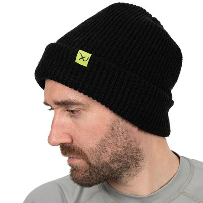 Matrix Thinsulate Beanie Hat Black