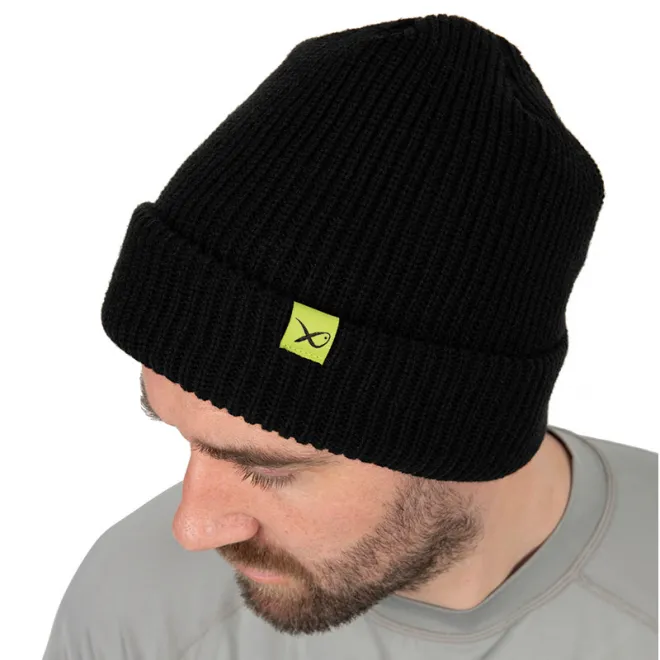 Matrix Thinsulate Beanie Hat Black