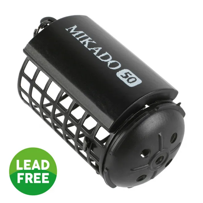 Mikado Futterkorb Rund mit Boden 25 g Schwarz - 10 Stück