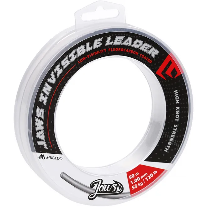 Mikado Jaws Invisible Leader 1,00 mm 55 kg 50 m 