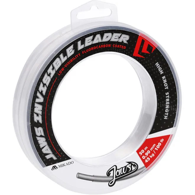 Mikado Jaws Invisible Leader 0,90 mm 45 kg 50 m 