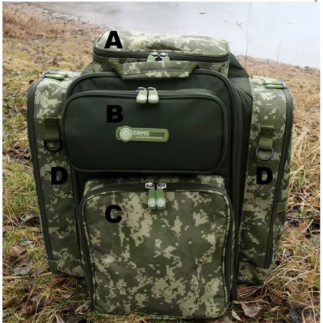 Mivardi Bagpack CamoCODE Cube XL
