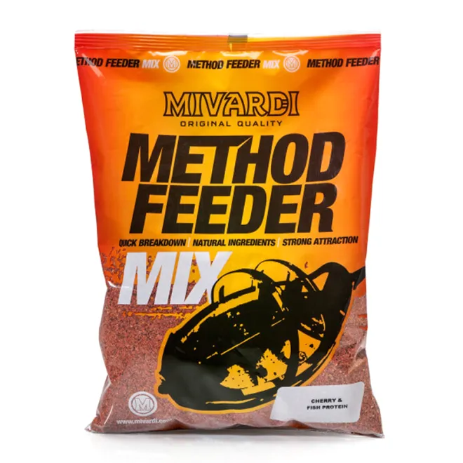 Mivardi Method Feeder Mix 1 kg Cherry & Fish Protein