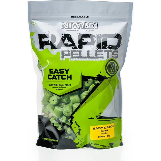 Mivardi Rapid Pellets Easy Catch 1 kg 4 mm Garlic 