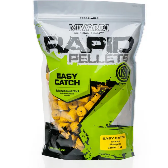 Mivardi Rapid Pellets Easy Catch 1 kg 4 mm Pineapple