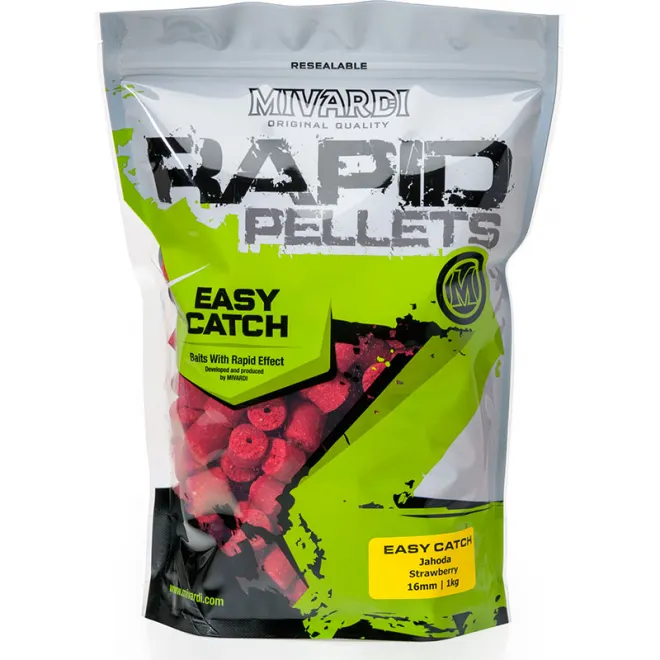 Mivardi Rapid Pellets Easy Catch 5 kg 16 mm Strawberry