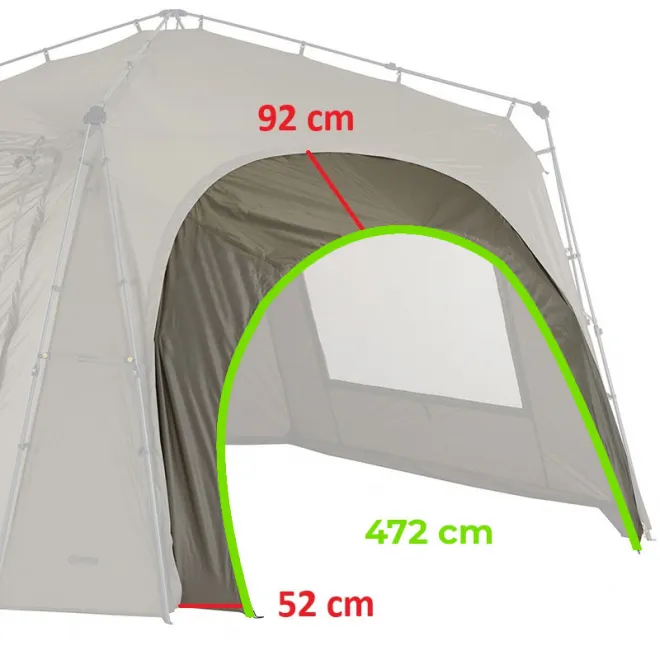 Mivardi Shelter Base Camp XL - Bivvy Connection Kit 2 Stück