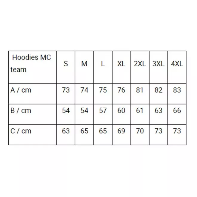 Mivardi Hoody MC Team M