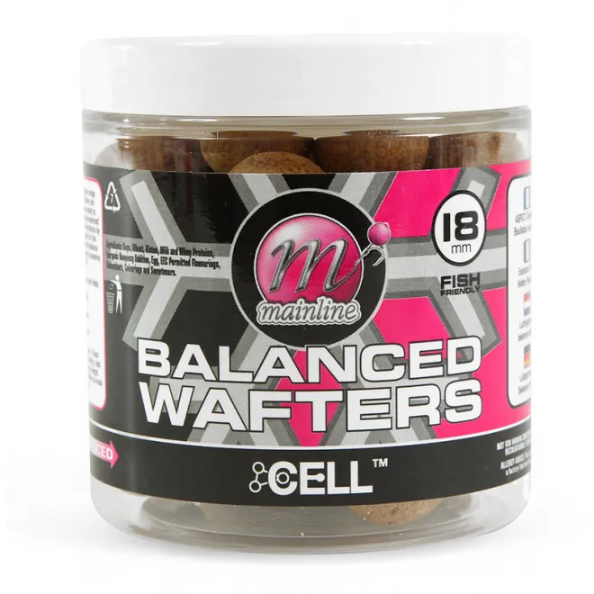 Mainline Baits Balanced Wafters Pop Ups - Cell - 18 mm