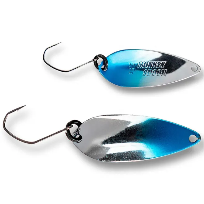 Monkey Lures Monkey Spoon El Patron 2,5 g Silver Surfer