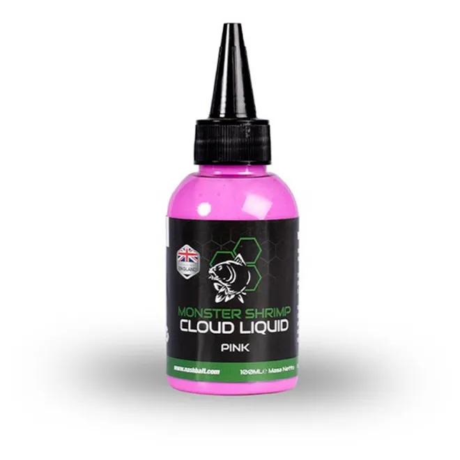 Nash Bait Monster Shrimp Cloud Liquid Pink 100 ml