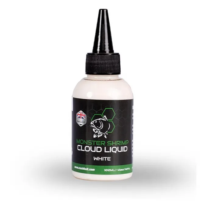 Nash Bait Monster Shrimp Cloud Liquid White 100 ml