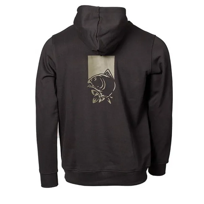 Nash Make It Happen Hoody Fish Logo Black M