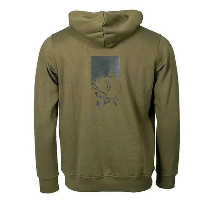 Nash Make It Happen Hoody Fish Logo Green M
