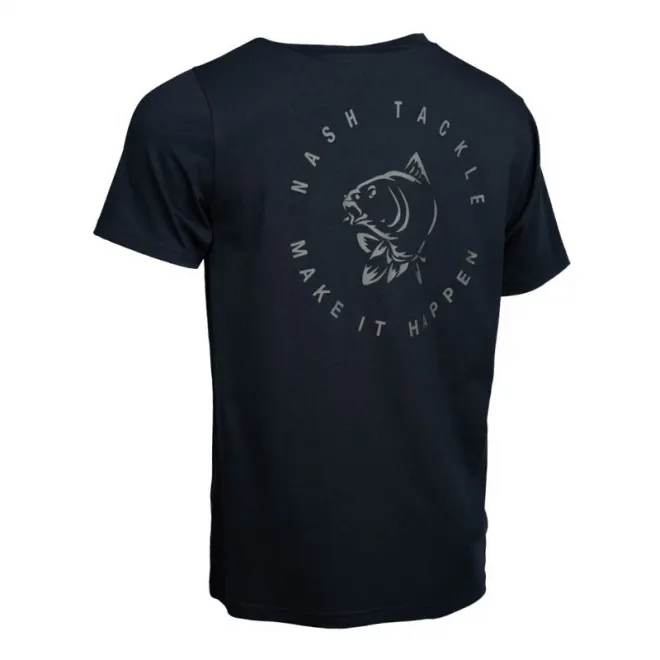 Nash Make It Happen Carp Logo T-Shirt Black M