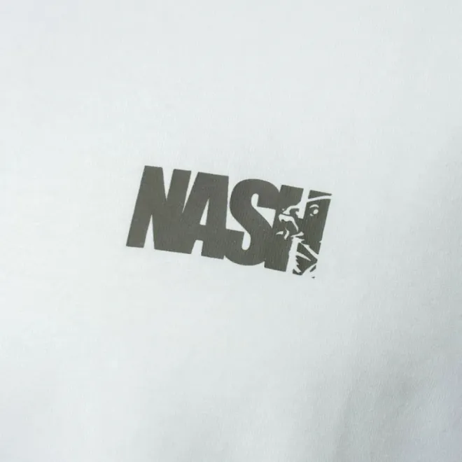 Nash Make It Happen Carp Logo T-Shirt Ecru M