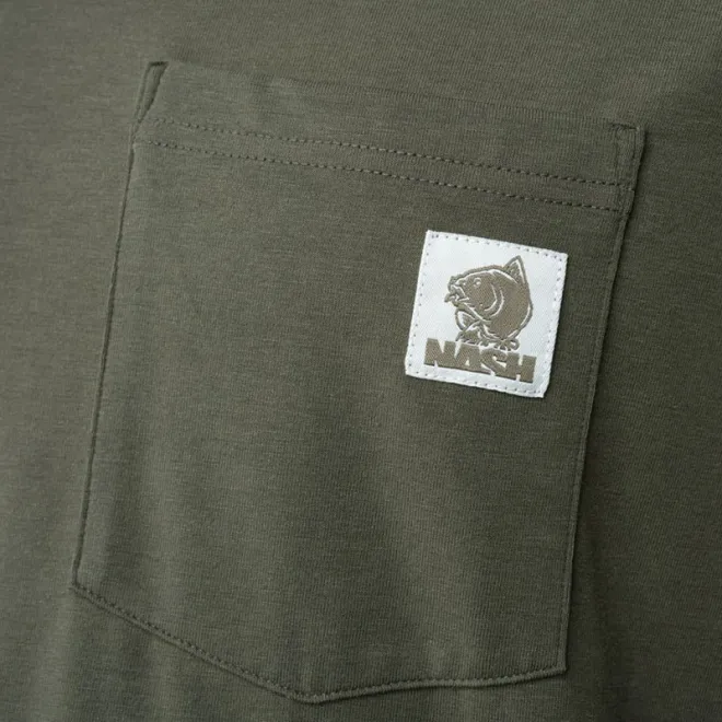 Nash Make It Happen Carp Logo Long Sleeve T-Shirt Green M