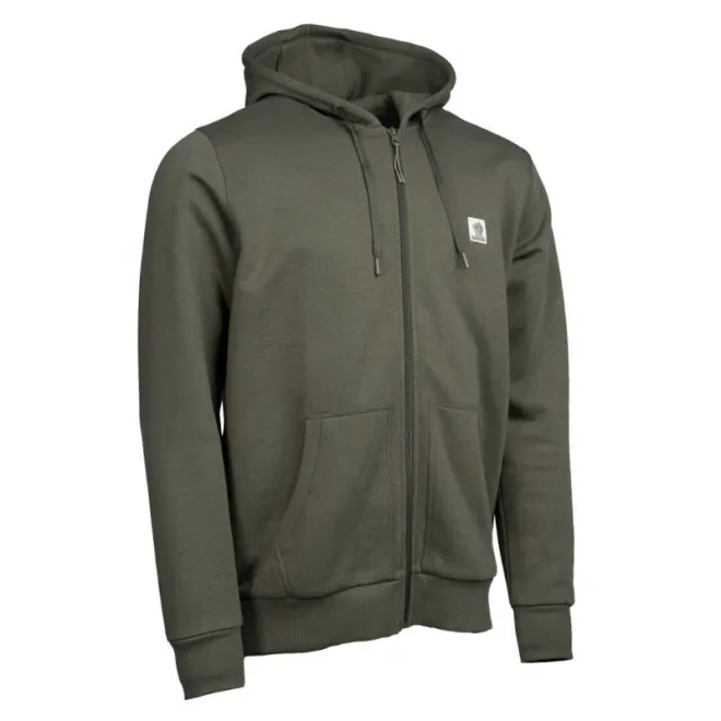 Nash Make It Happen Badge Zipped Hoody Green M