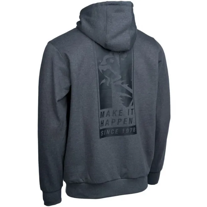 Nash Make It Happen Since 1978 Hoody Grey Marl M