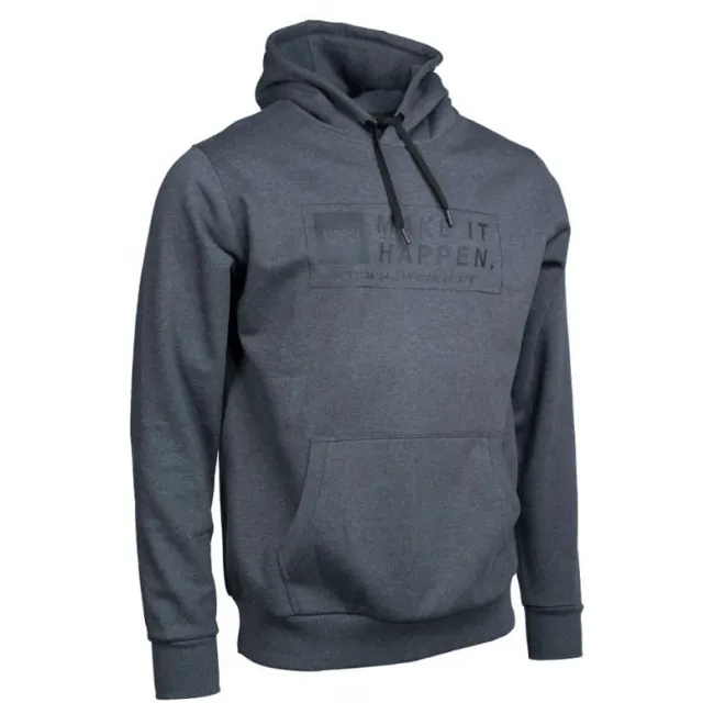 Nash Make It Happen Coordinates Hoody Grey Marl M