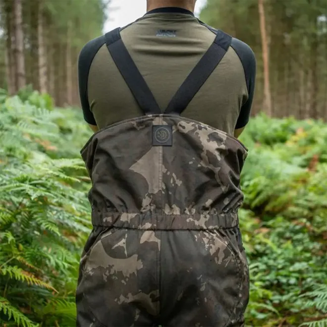 Nash ZT Helluva Waterproof Bib and Brace Camo M