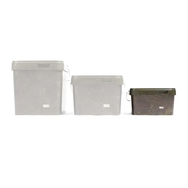 Nash Spot On Rectangular Bucket Camo 5L
